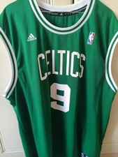 Vintage Boston Celtics # 9 Rondo Adidas NBA basketball  