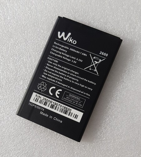 Batteria originale wiko - batteria, 2600