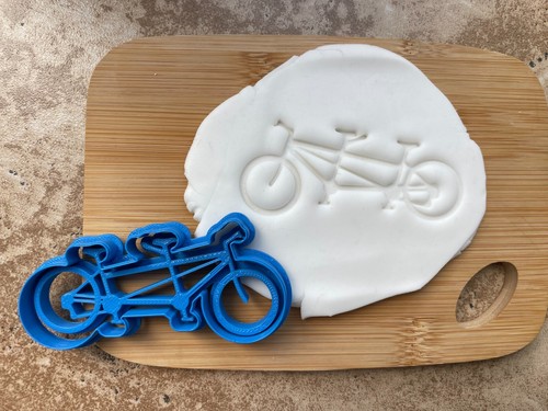 Tagliabiscotti timbro bici - tagliabiscotti,