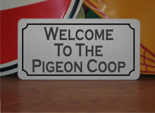 Insegna in metallo Welcome to