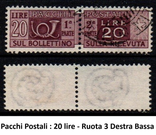 1946 pacchi postali lire - pacchi, 20