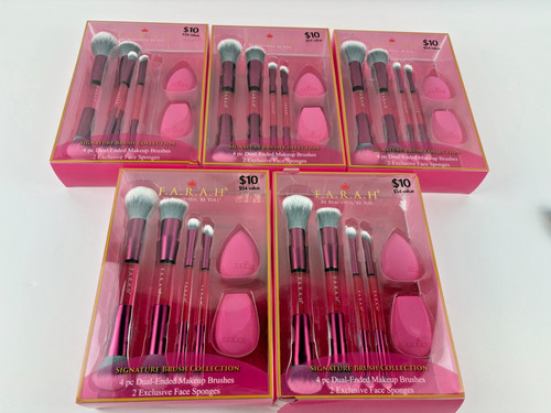 4 pz pennelli trucco - f.a.r.a.h,