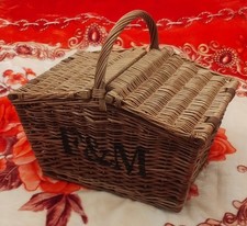 Grande cestino in vimini