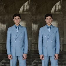 Tuta uomo blu chiaro