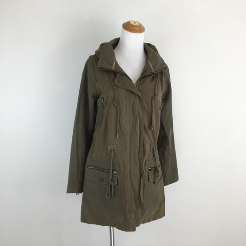 Giacca zara verde zip - tg,