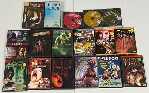 Horror movie dvd - 17pc, lot