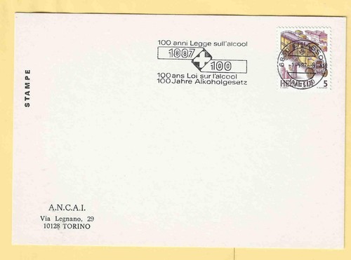 Marcofilia svizzera 100 anni - 100,