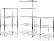 Scaffale In Metallo Cromato x