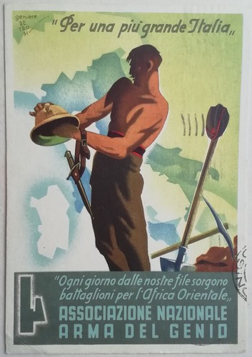 Cartolina africa coloniale - africa,