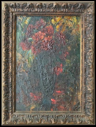 Impressionismo vaso fiori - vaso, di