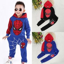 2pcs Kids Boys Spider-Man