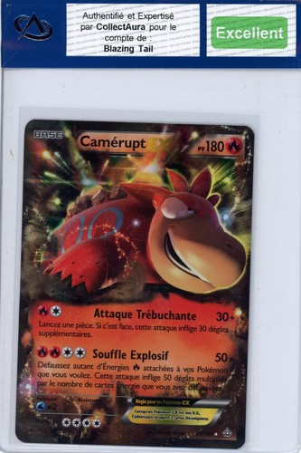 Carte pokémon camérupt - pokémon,
