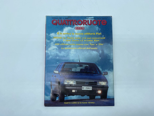 Rivista quattroruote annata - quattroruote,