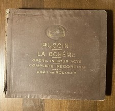 Registrazione originale Boheme