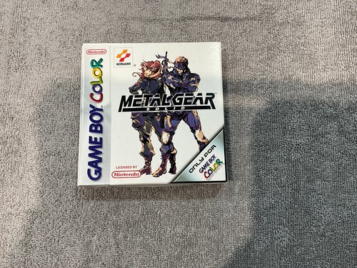 Metal gear solid gameboy - metal, color