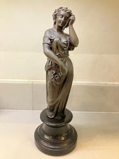 Vintage 14" bronze statuette