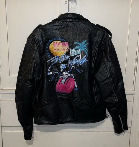 Giacca biker uomo - , vintage
