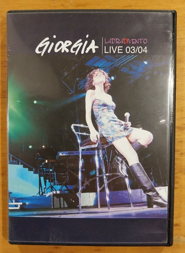 Dvd giorgia live ladra - dvd,
