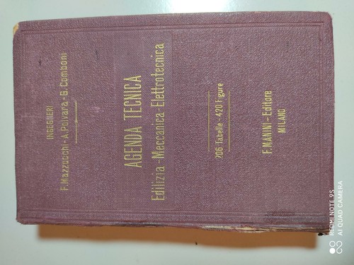 Agenda tecnica edilizia - tecnica,