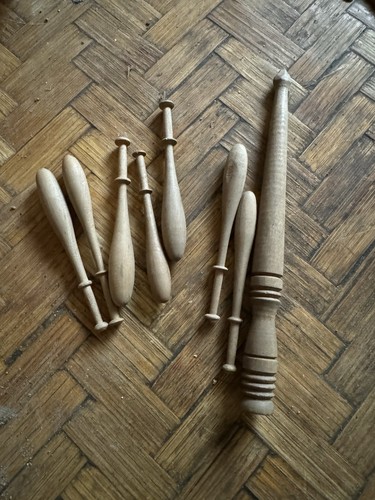 Bobine sarta vintage legno - sarta,