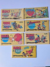 Gli Albi Tascabili di Topolino - "Buci" - 7 fumetti  Ed. Olmeda  1977 anastatica