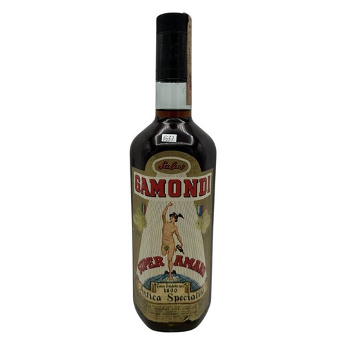Vintage bottle gamondi super - -,