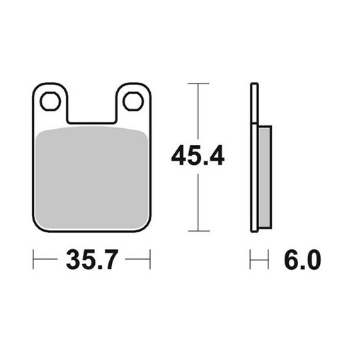 Pastiglie freno sbs 559si per - freno,