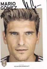 Autografo - Mario Gomez (DFB