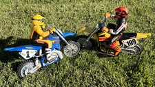 Motocross Tyco 7v R/C per