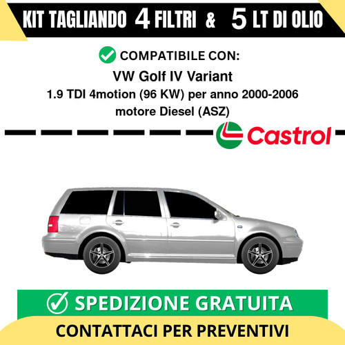 Tagliando per golf iv - tagliando,