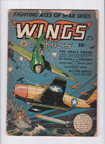 Wings comics 1942 - comics, [1942