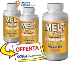 MELT STRONG Effervescente → 600 gr - DISGORGANTE Rapido in Polvere Stura WC Tubi