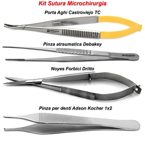 Kit sutura microchirurgia - sutura,