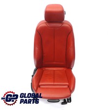 Sedile anteriore BMW F30 M Sport riscaldato destro pelle Dakota Korall Rot Rosso