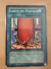 CARTA YU-GI-OH! LANCIO DEL MARTELLO - COMUNE - SD7-IT022 - ITA - USATA - 1^E