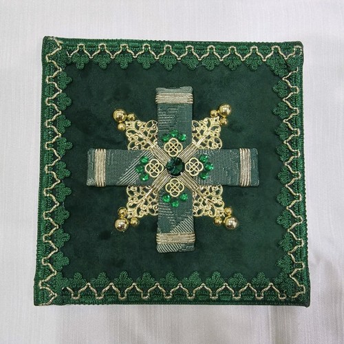 Palla copricalice verde - palla,