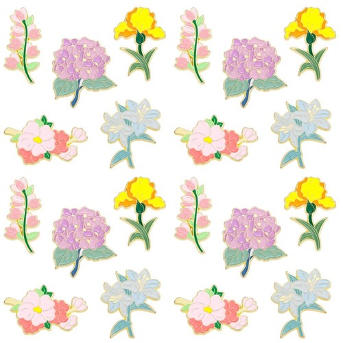 Set spilla fiore - spilla, per