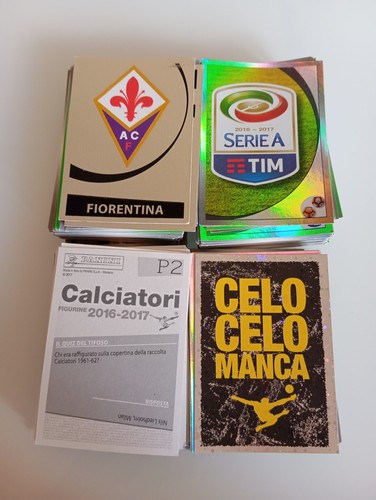 Lotto 220 figurine calciatori - figurine,