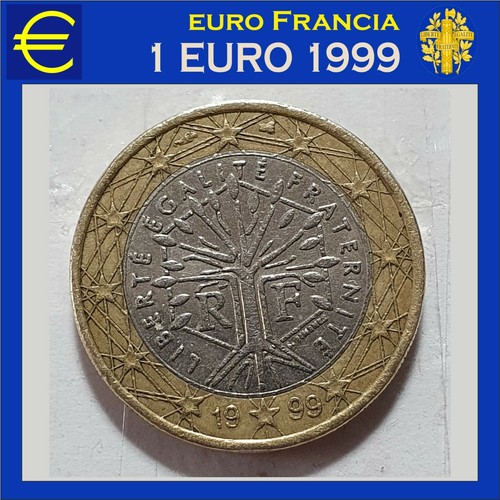 Moneta euro francia - moneta, 1