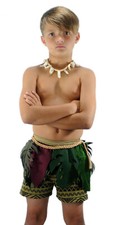 Costume tribale hawaiano