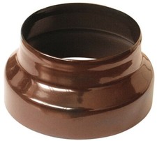 RIDUZIONE PER TUBI CANNA FUMARIA LAMIERA STUFA A LEGNA CAMINO MM 80 100 120 130