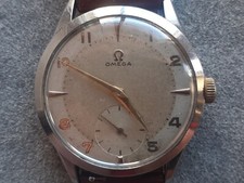 OMEGA MANUALE ANNI 50 RARO Calibro 30 T2 pc. CASSA  DA 35,5 mm. QUADRANTE BITONO