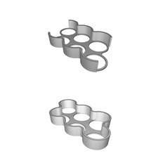 Portauova Modulare Regolabile