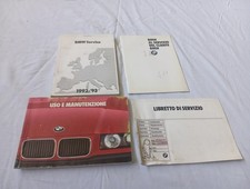 Plico Libretto Uso e Manutenzione Bmw Serie 3 E36- 1992