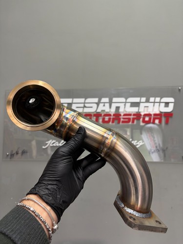 Downpipe acciaio alfa - acciaio,