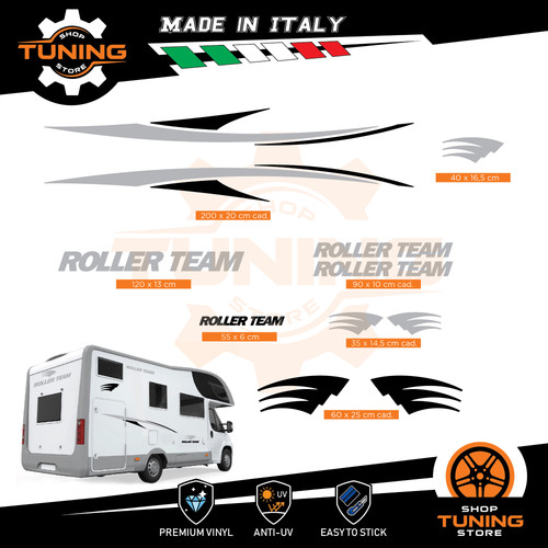 Kit adesivi camper - camper, roller-team