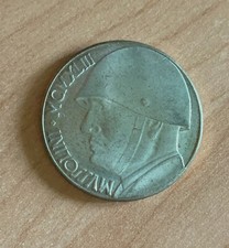 Moneta 20 lire 1943 Benito