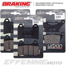 Pastiglie BMW F 800 R 2009 2010 2011 2012 2013 2014 (Kit Ant.+ Post. BRAKING)