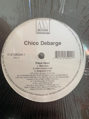 Chico debarge playa hater - debarge,