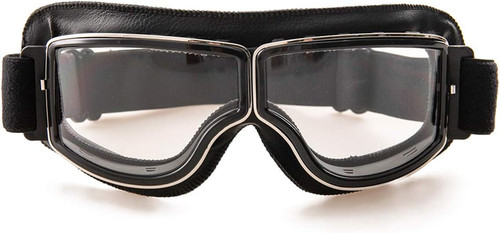 Occhiali moto pelle - pelle, pu
